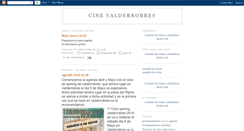 Desktop Screenshot of cinevalderrobres.blogspot.com