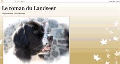 Desktop Screenshot of le-roman-du-landseer.blogspot.com