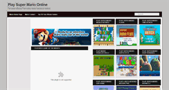 Desktop Screenshot of mario-collection.blogspot.com