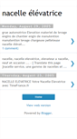 Mobile Screenshot of nacelle-elevatrice.blogspot.com