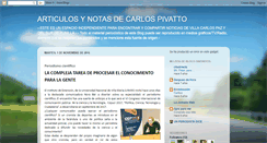 Desktop Screenshot of carlospivatto.blogspot.com