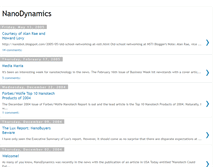 Tablet Screenshot of nanodynamics-inc.blogspot.com