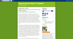 Desktop Screenshot of madhuyarlagadda.blogspot.com