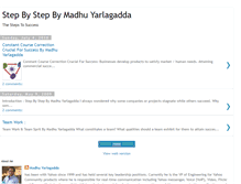 Tablet Screenshot of madhuyarlagadda.blogspot.com