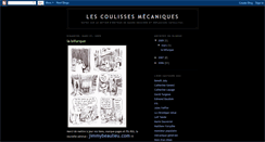 Desktop Screenshot of coulissesmecaniques.blogspot.com