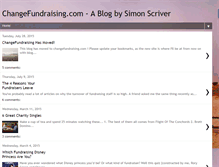 Tablet Screenshot of changefundraising.blogspot.com