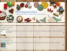 Tablet Screenshot of hverdags-mirakler.blogspot.com