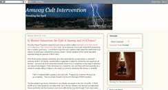 Desktop Screenshot of amwayglobalcultintervention.blogspot.com