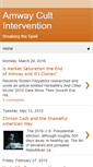 Mobile Screenshot of amwayglobalcultintervention.blogspot.com