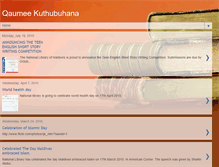 Tablet Screenshot of kuthubuhana.blogspot.com