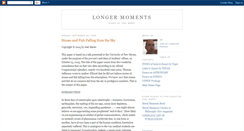 Desktop Screenshot of longermoments.blogspot.com