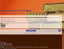 Tablet Screenshot of cinquentenarioclovissalgado.blogspot.com