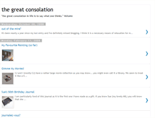 Tablet Screenshot of greatconsolation.blogspot.com