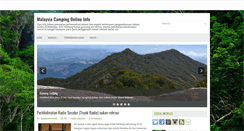 Desktop Screenshot of camping-malaysia.blogspot.com