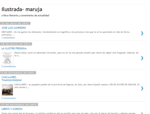 Tablet Screenshot of ilustrada-maruja.blogspot.com