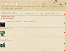 Tablet Screenshot of maestra-rural.blogspot.com