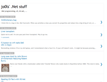 Tablet Screenshot of jo0ls-dotnet-stuff.blogspot.com