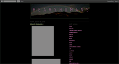 Desktop Screenshot of heavyhumans.blogspot.com