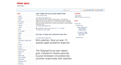 Desktop Screenshot of haber-ajans.blogspot.com