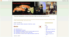 Desktop Screenshot of foodandimpressions.blogspot.com