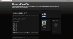 Desktop Screenshot of misturafinafa.blogspot.com
