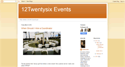 Desktop Screenshot of 1226events.blogspot.com
