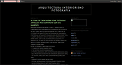 Desktop Screenshot of fotoarquitectura.blogspot.com