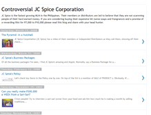 Tablet Screenshot of jcspicescam.blogspot.com