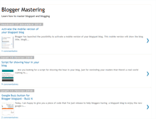 Tablet Screenshot of blogger-mastering.blogspot.com