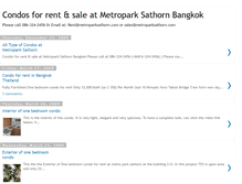 Tablet Screenshot of bkkcondoforrent.blogspot.com