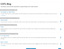Tablet Screenshot of cliffcollins.blogspot.com