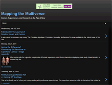 Tablet Screenshot of mapping-the-multiverse.blogspot.com