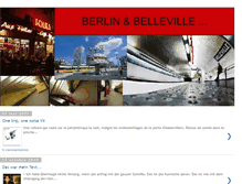 Tablet Screenshot of berlinbelleville.blogspot.com