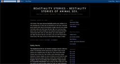 Desktop Screenshot of beaststories.blogspot.com