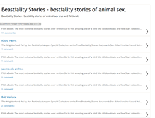 Tablet Screenshot of beaststories.blogspot.com