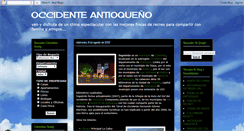 Desktop Screenshot of conozcaoccidente.blogspot.com