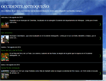 Tablet Screenshot of conozcaoccidente.blogspot.com