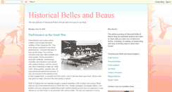Desktop Screenshot of historicalbellesandbeaus.blogspot.com