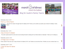 Tablet Screenshot of marchforbabiesaustin.blogspot.com