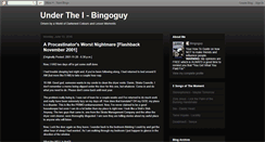 Desktop Screenshot of bingoguy.blogspot.com