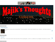 Tablet Screenshot of majik2903.blogspot.com