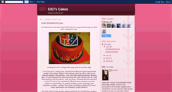 Desktop Screenshot of ciciscakes.blogspot.com