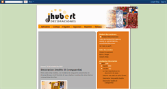 Desktop Screenshot of jhubertdecor.blogspot.com