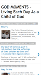 Mobile Screenshot of childofgodmoments.blogspot.com