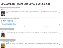 Tablet Screenshot of childofgodmoments.blogspot.com