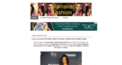 Desktop Screenshot of marrakechfashion.blogspot.com