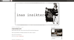 Desktop Screenshot of inasinsikter.blogspot.com