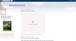 Desktop Screenshot of entertainmentnepalirajniti.blogspot.com