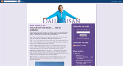 Desktop Screenshot of dailysusan.blogspot.com