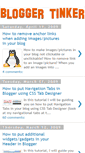 Mobile Screenshot of bloggertinker.blogspot.com